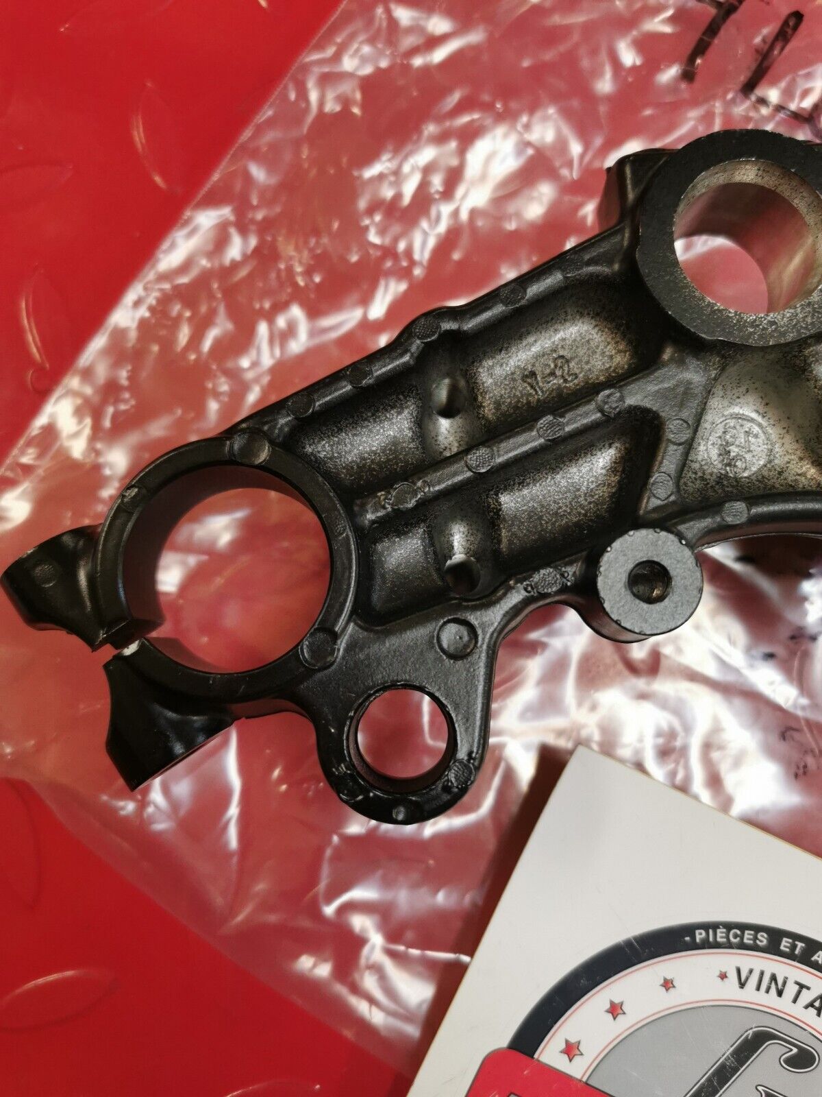 NOS Yamaha 1982 RD350 1981 RD250 TRIPLE CLAMP CROWN HANDLE 4L0-23435-00-98 Y11