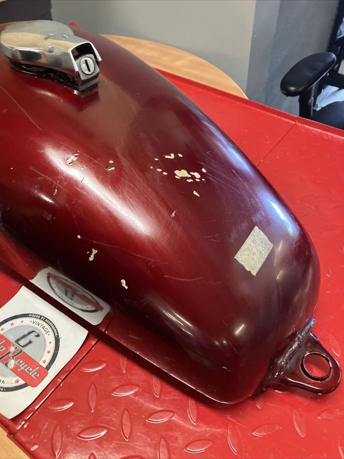 Yamaha XS650 1976 Fuel tank gas petrol reservoir