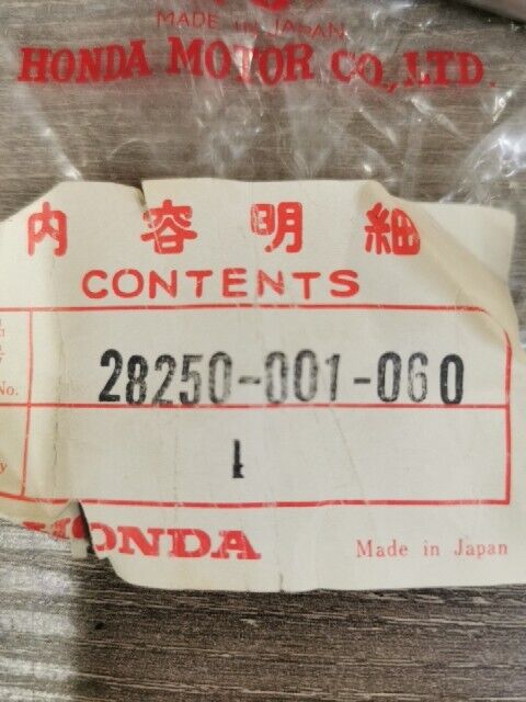 NOS HONDA C100 C102 C105 CA100 CA110 1962 1960 SPINDLE STARTER 28250-001-060 H81