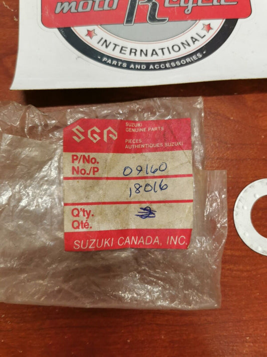 NEW NOS Suzuki RM80 WASHER (18X32X1) 09160-18016 S20