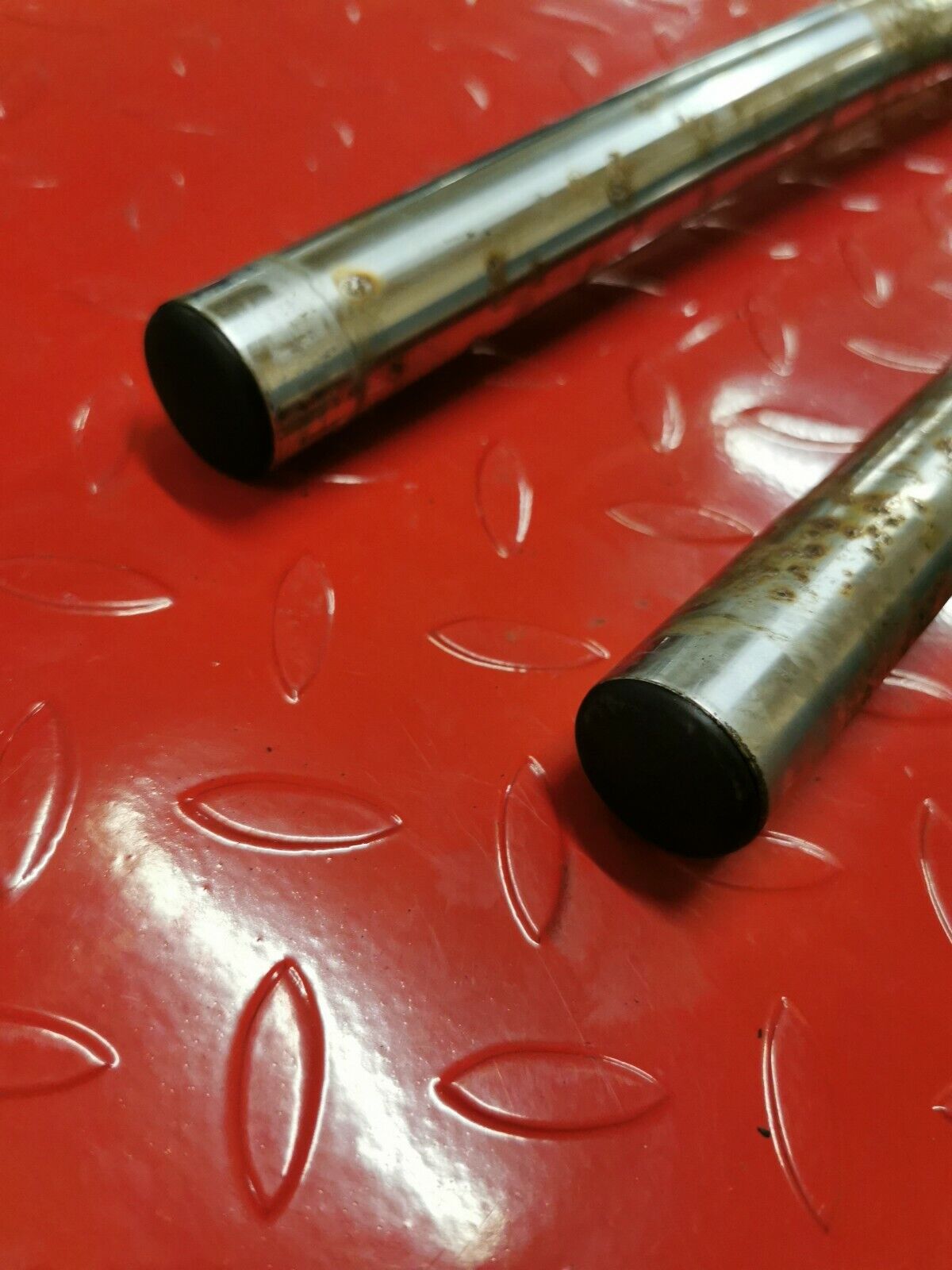 Kawasaki KX80 1979 front forks suspension damper cushion shock absorber