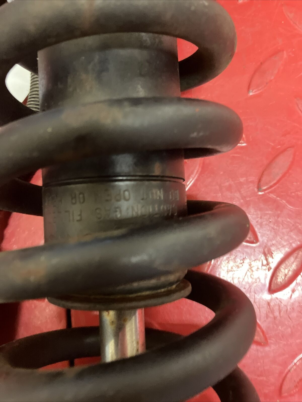 Kawasaki KX125 1980 Rear shock absorber suspension damper 1981 FOR PARTS