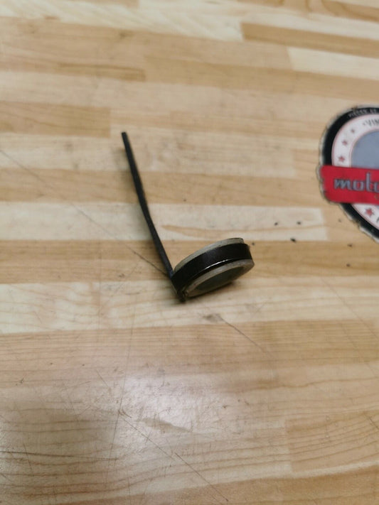 Suzuki DR350 1992 Front brake hose line upper left guide clamp bracket