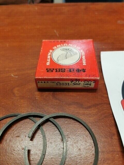 NOS Honda CB175K CL175K PISTON RING SET (OS 0.50) 13031-302-004 SUB 13031-30 H93