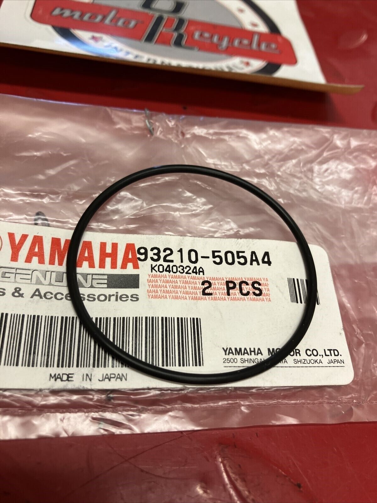 NOS YAMAHA O-RING 93210-505A4-00 Y61