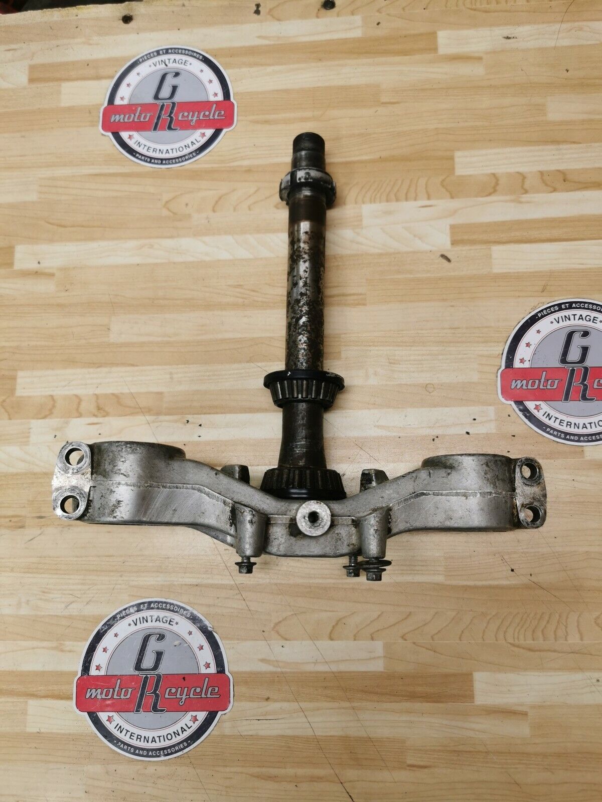 Kawasaki KX500 1987 steering stem lower triple clamp tree KX250