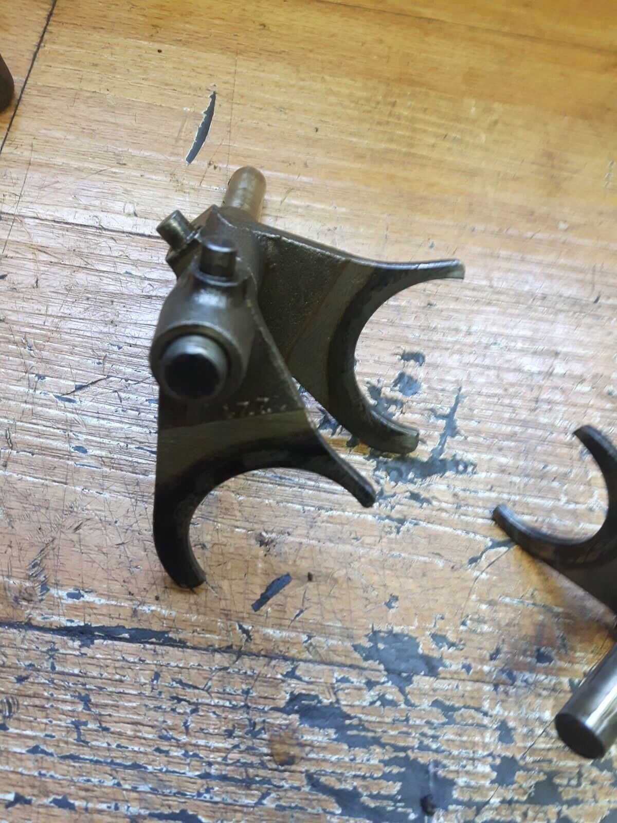 Can-Am TNT 250 1976 Transmission gearshift gear shift forks shaft