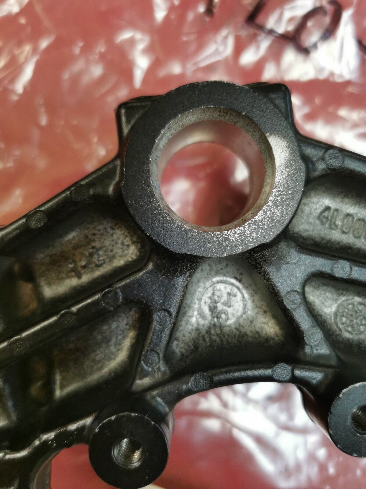 NOS Yamaha 1982 RD350 1981 RD250 TRIPLE CLAMP CROWN HANDLE 4L0-23435-00-98 Y11