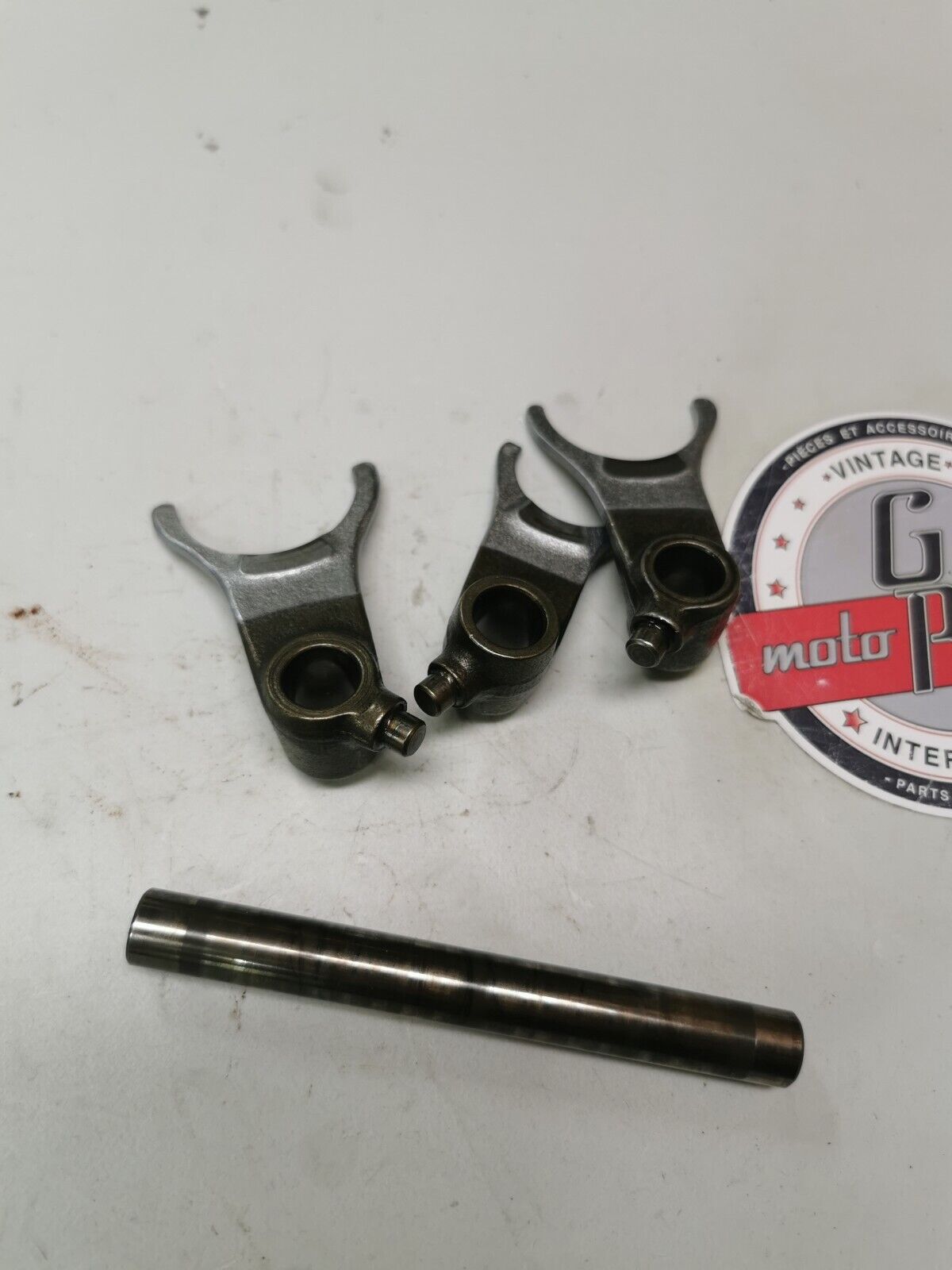 Honda XR200R 1984 transmission gearshift forks shaft 24211-KK0-000 2