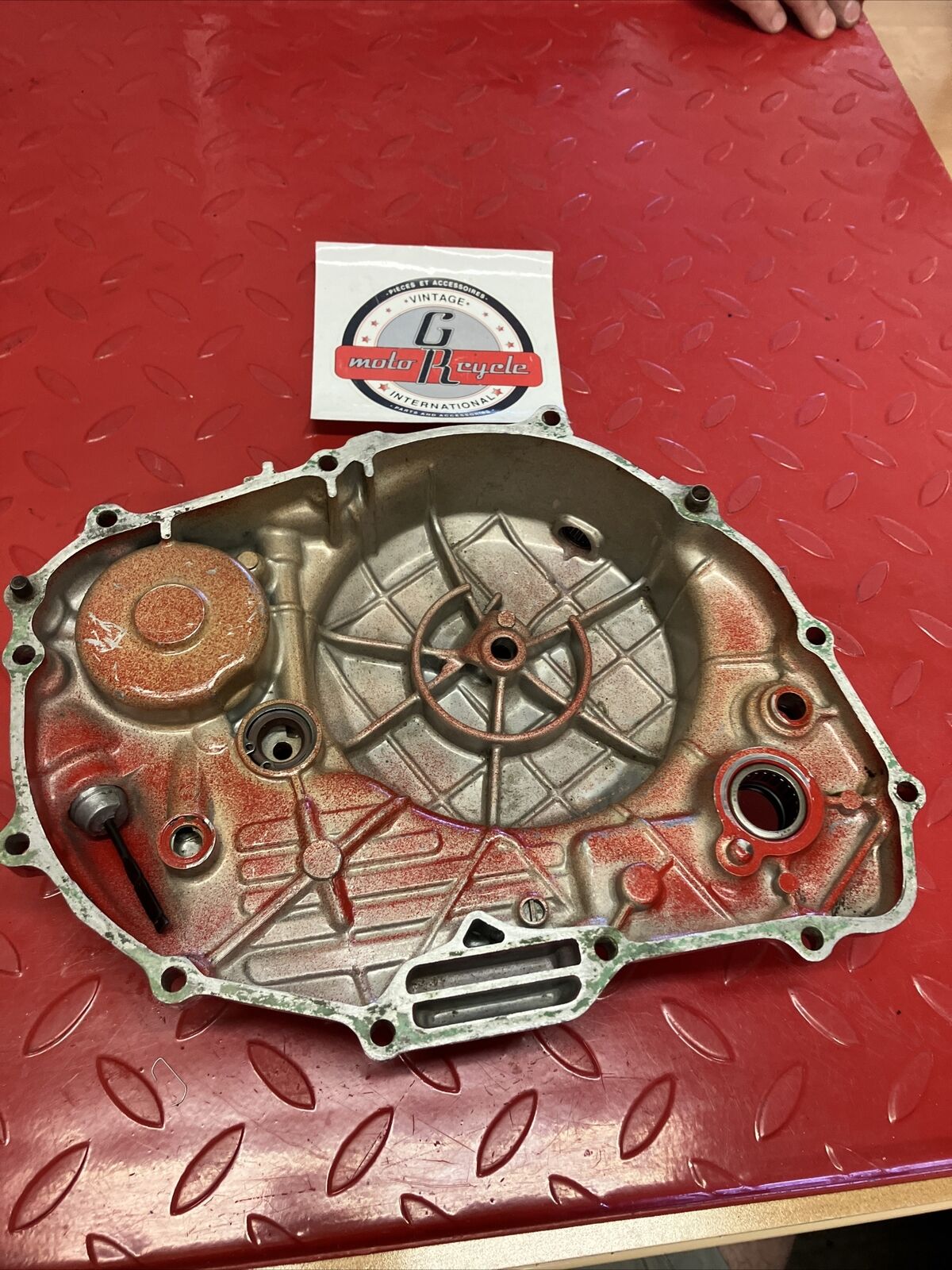 Honda XL350R 1986 Right crankcase clutch cover