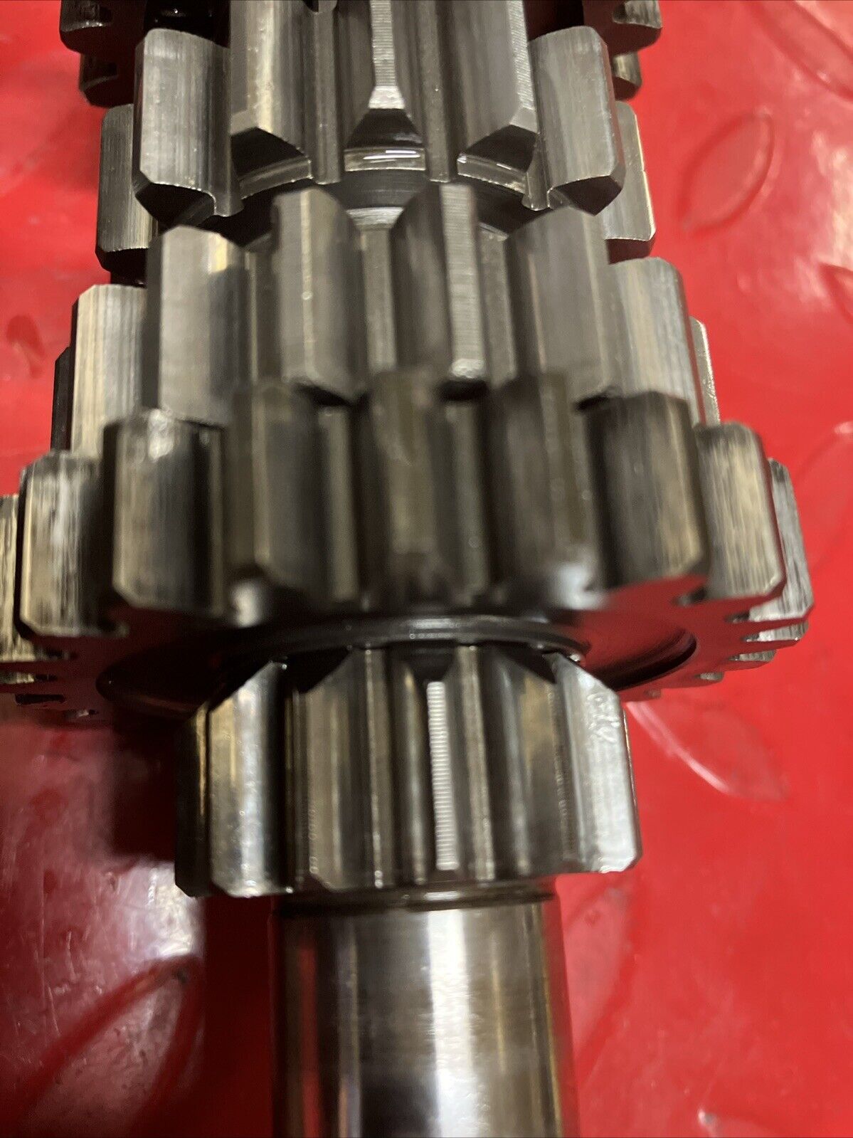 Kawasaki KDX200 1986 transmission tranny mainshaft countershaft 13127-1132 2
