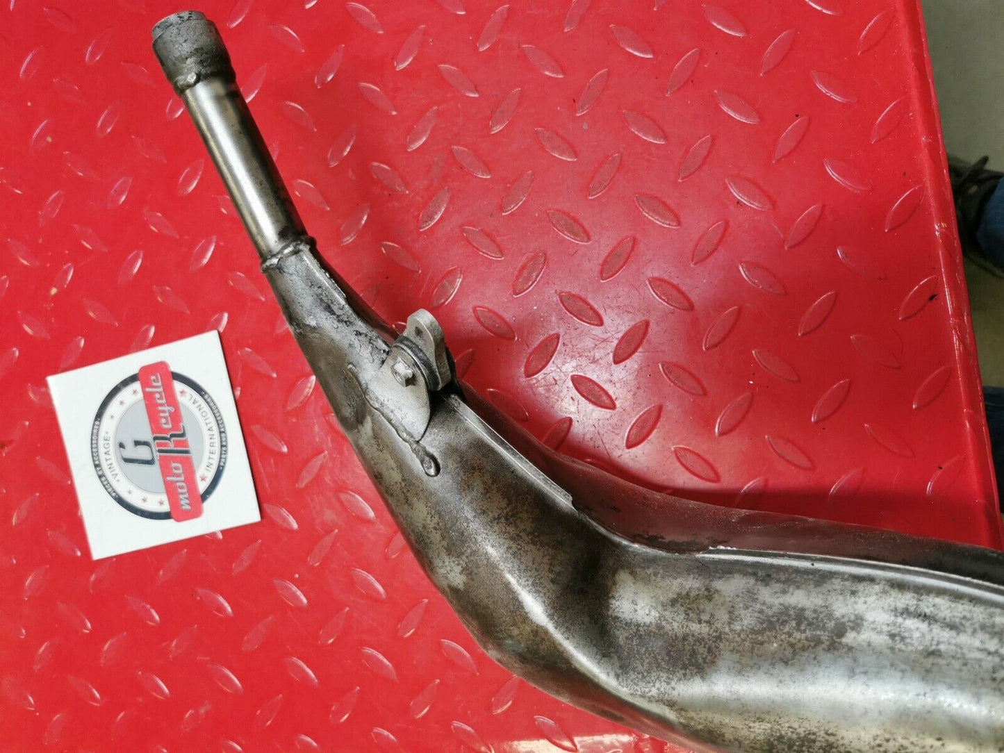 Honda CR125R 1987 1988 exhaust pipe head expansion chamber