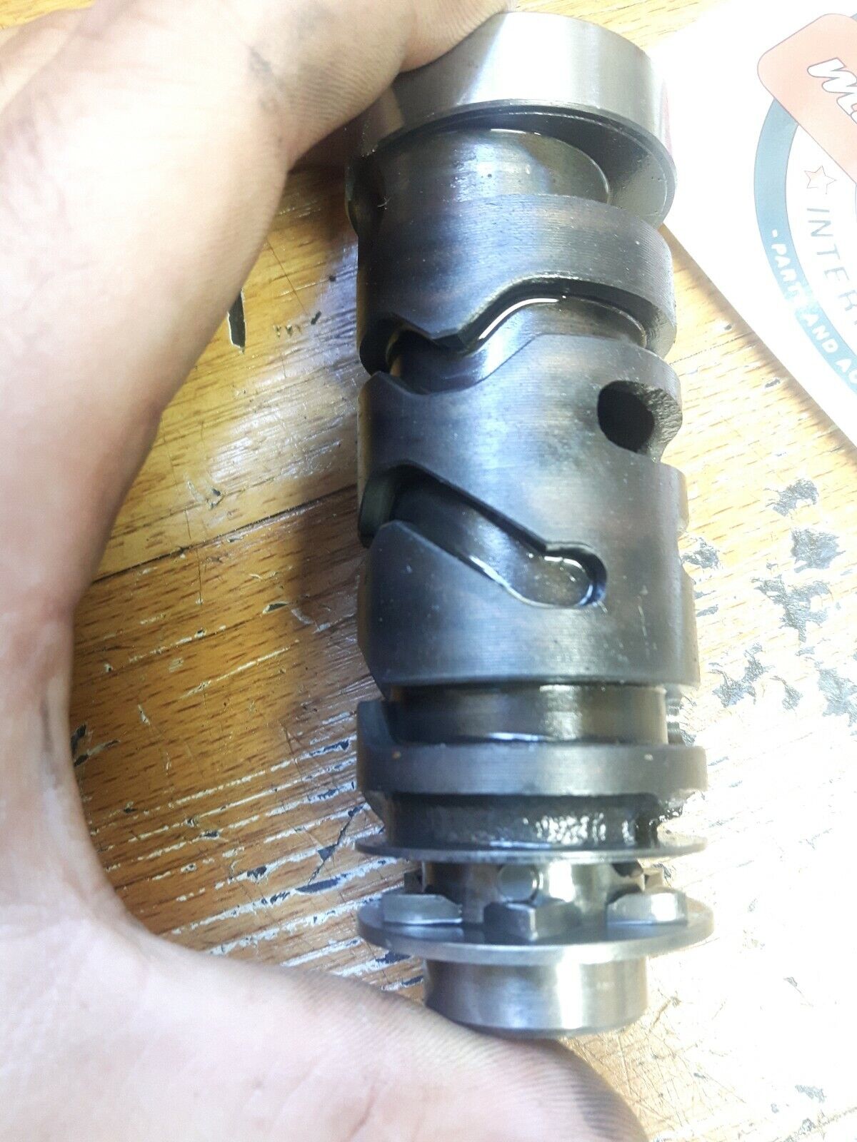 Kawasaki KLX125L 2003 gearshift gear shift cam drum change 2004 2005 2006 KLX125