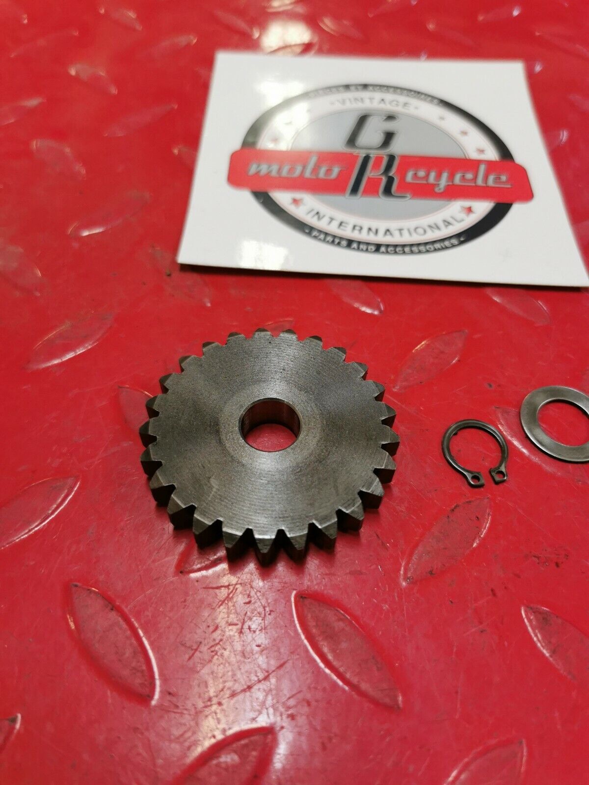 Yamaha DT125 1975 kickstarter kick starter idle gear