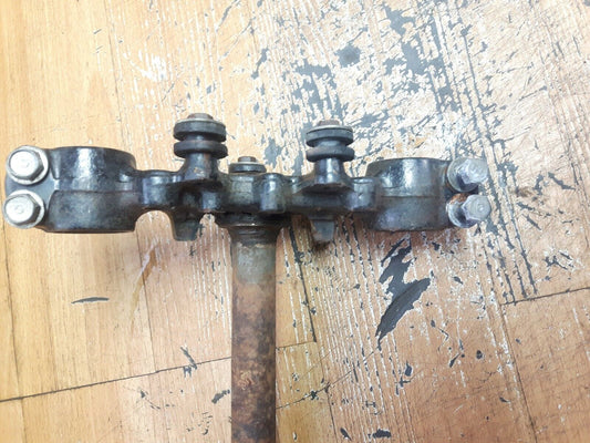 Honda XR200 1983 steering stem triple tree clamp bridge crown 1981 1982 1984