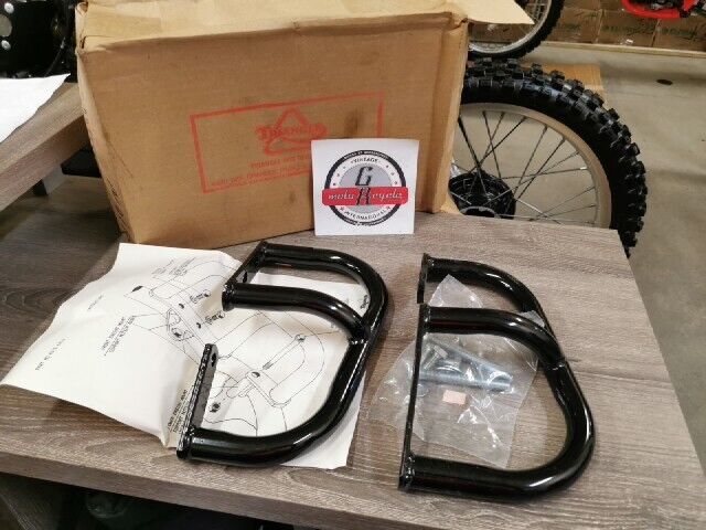 NOS TRIANGLE YJ550 ENGINE GUARD CRASH BAR BLACK 4612-3416