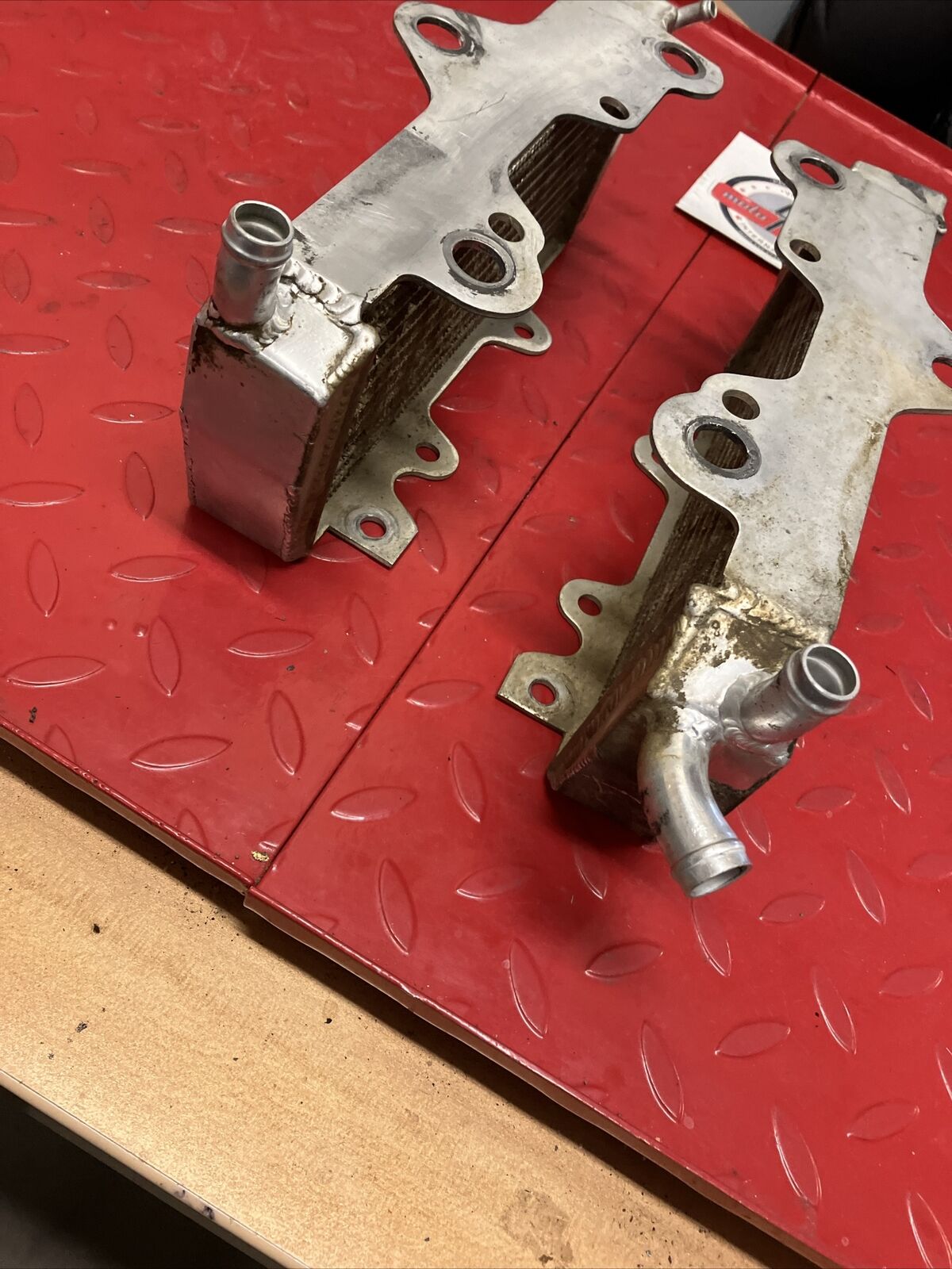 Honda CR250R 1990 GPI Radiator left right 1991