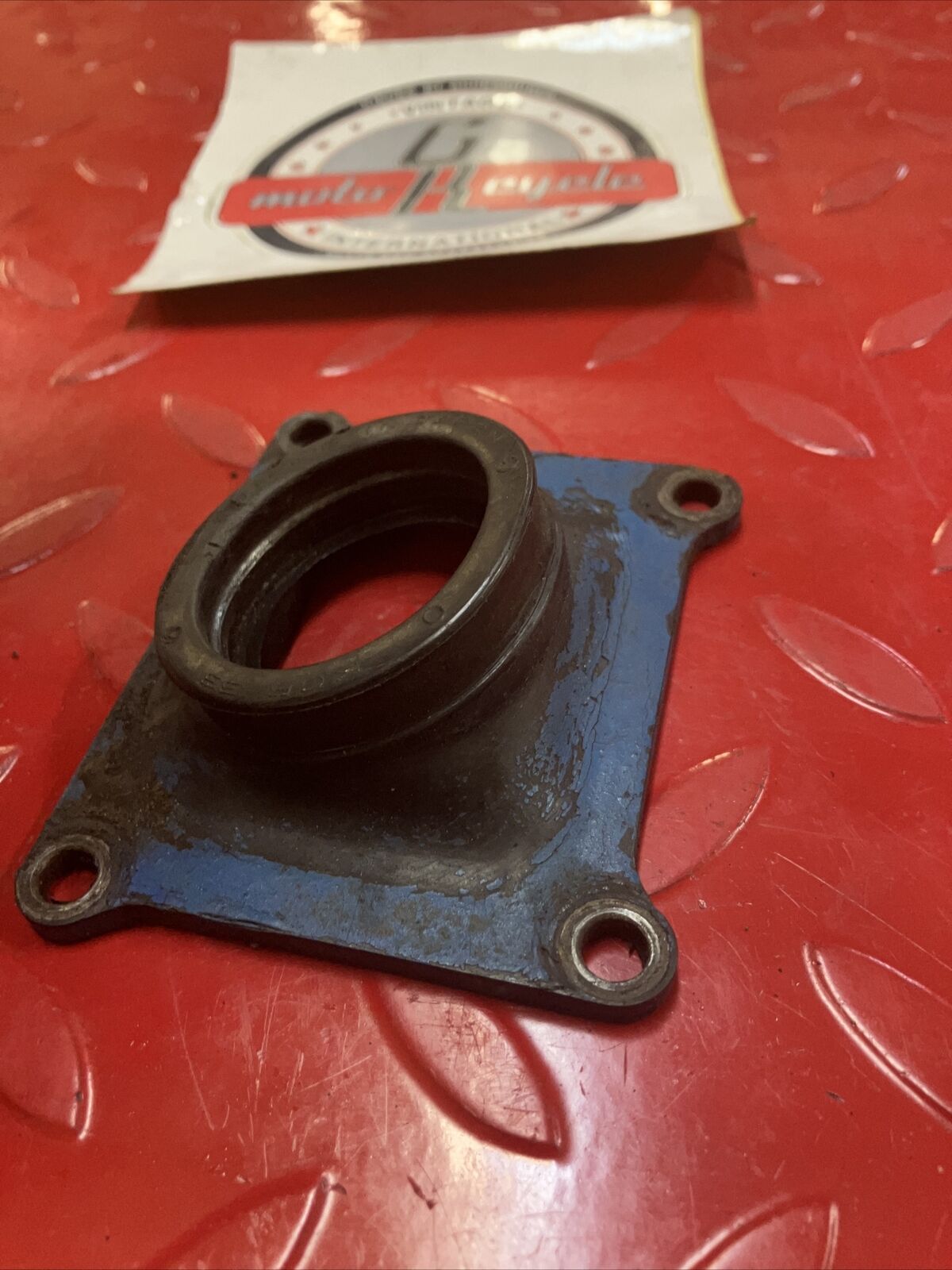 Suzuki RM125 1982 Intake manifold carburetor joint boot pipe 1983 2