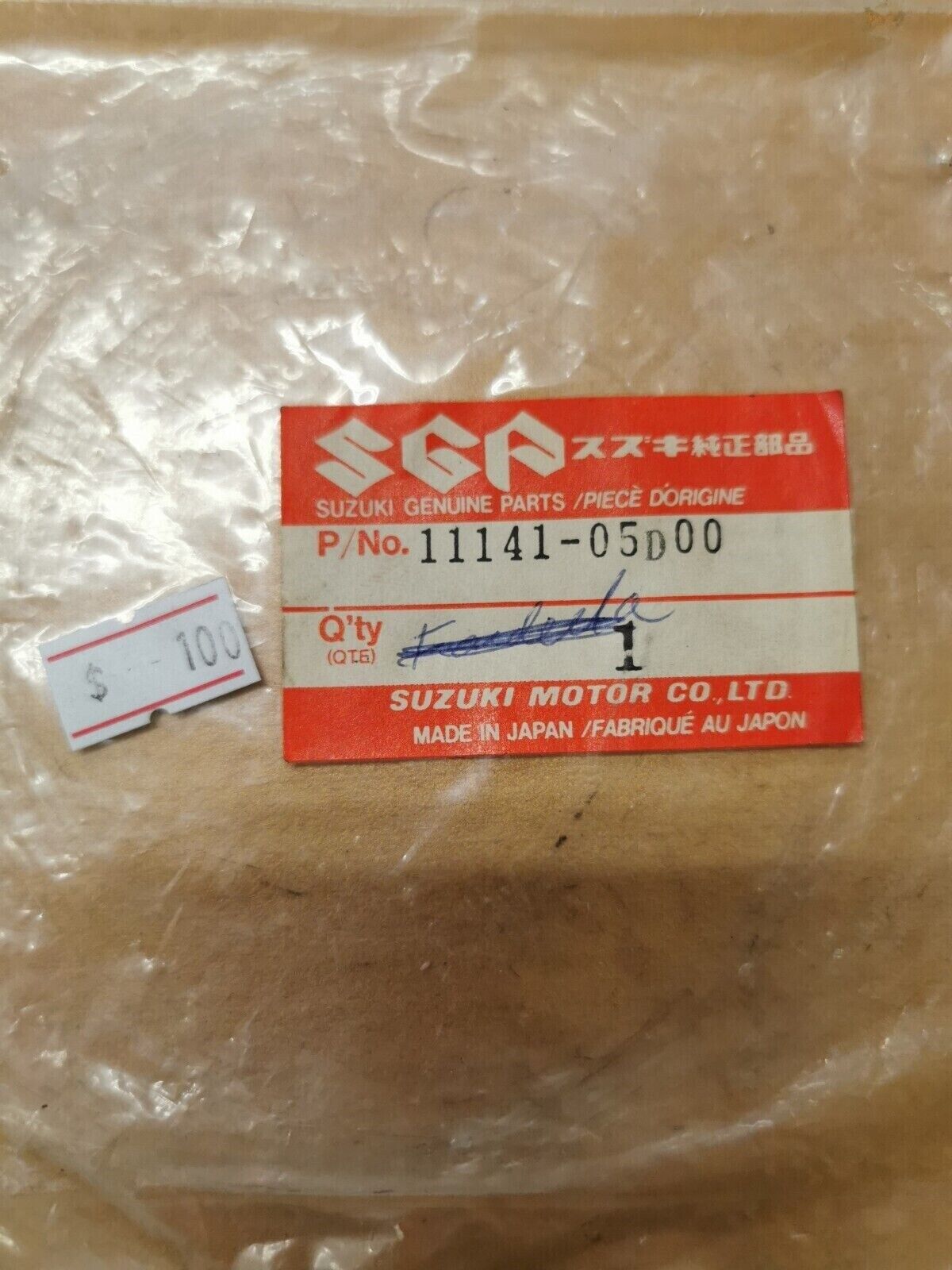 NOS SUZUKI RMX250 1989 - 1996 GASKET CYLINDER HEAD 11141-05D00 S4