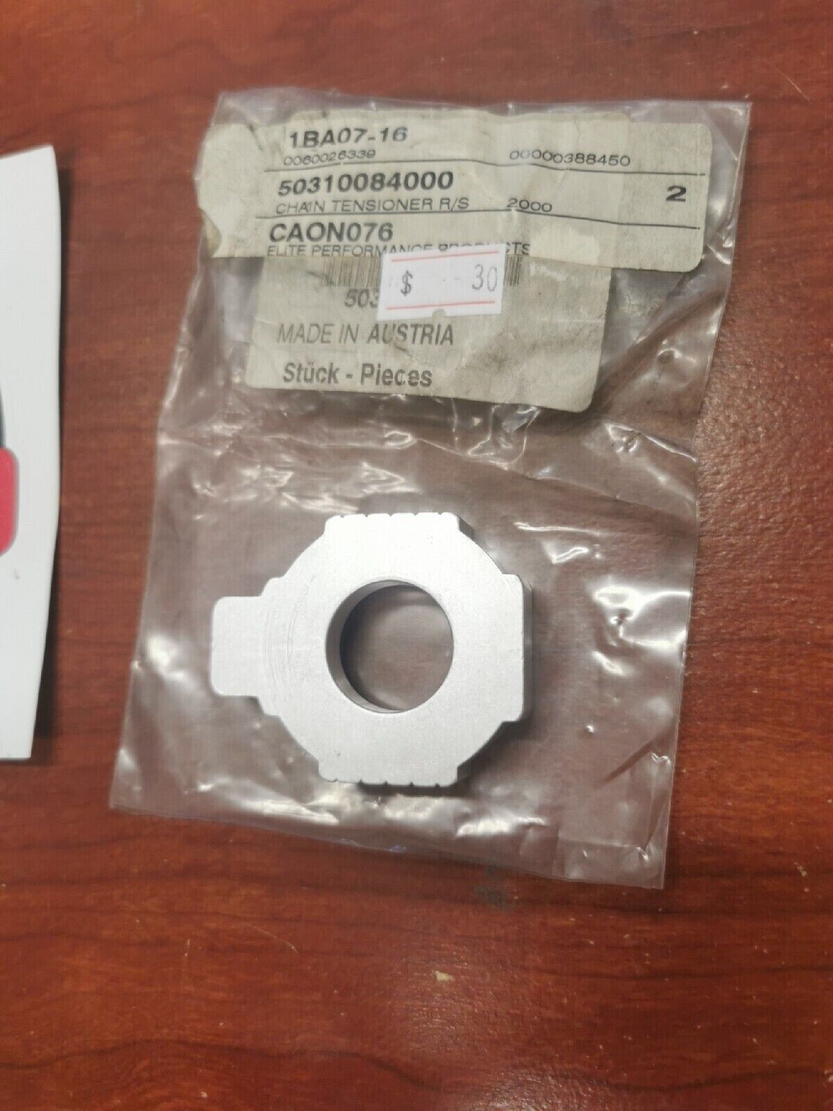 NOS KTM 125SX 144SX 150SX 200SX CHAIN TENSIONER R/S 2000 50310084000 KT3