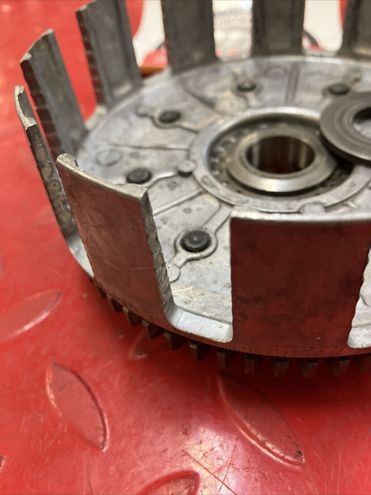 Honda CR125R 1987 clutch basket outer hub 1988 1989 2