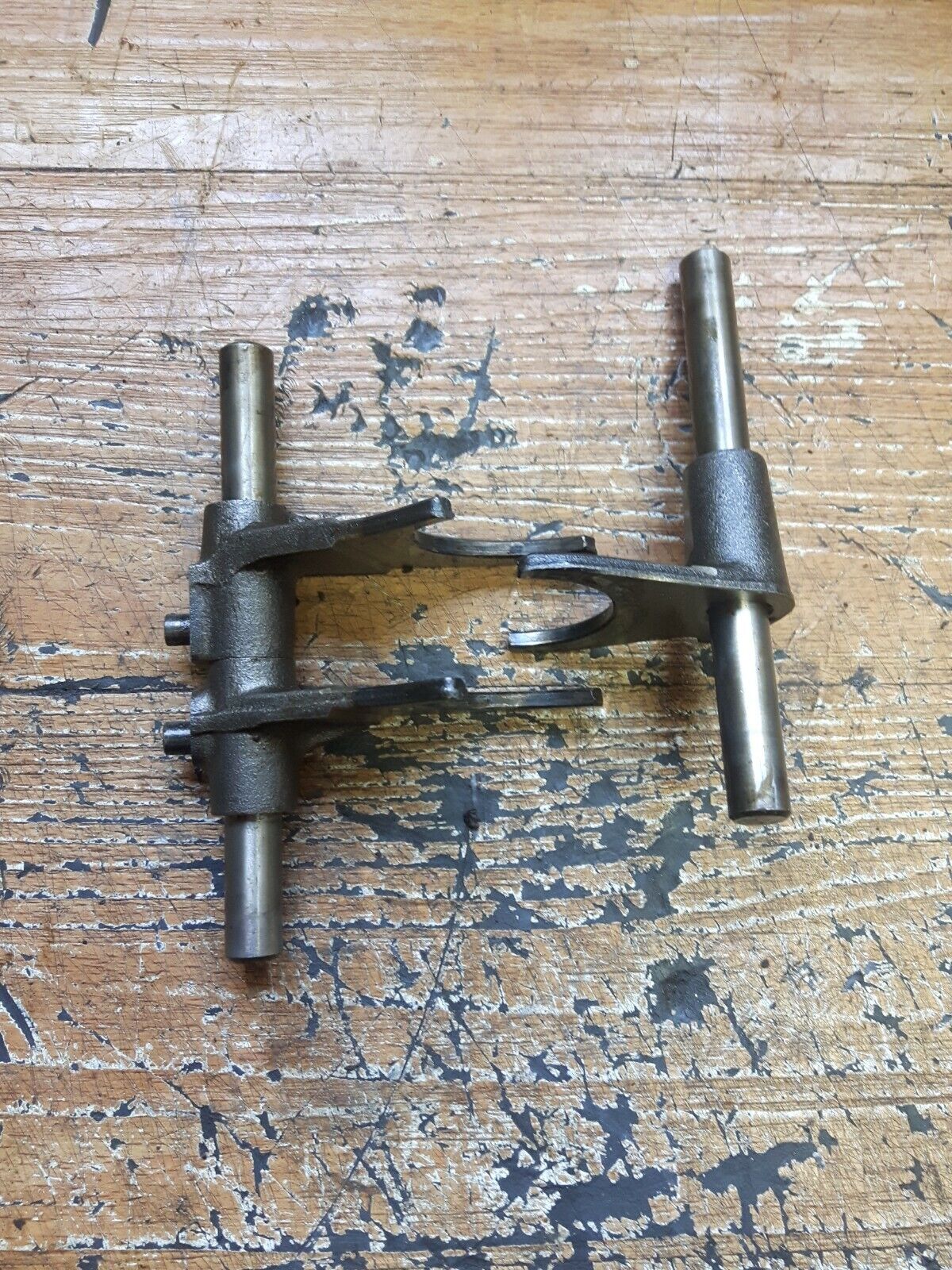 Can-Am TNT 250 1976 Transmission gearshift gear shift forks shaft