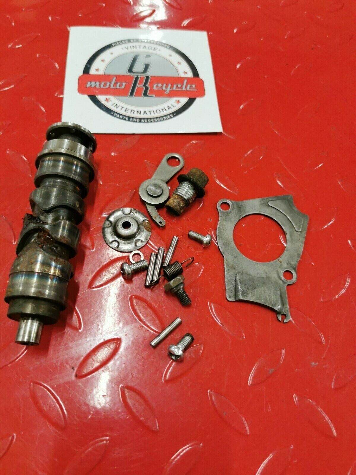 Yamaha MX100 1980 transmission gearshift gear shift drum cam RT100 DT100