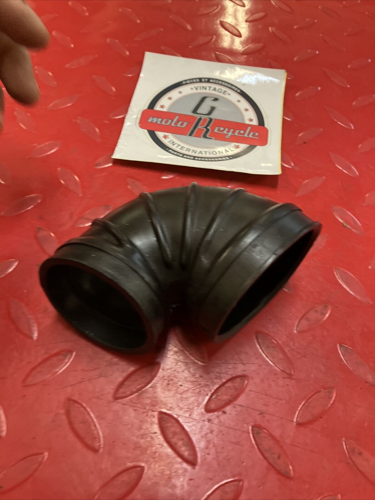 Yamaha YZ125 1977 airbox boot air box cleaner filter tube joint 1978 IT175 1979