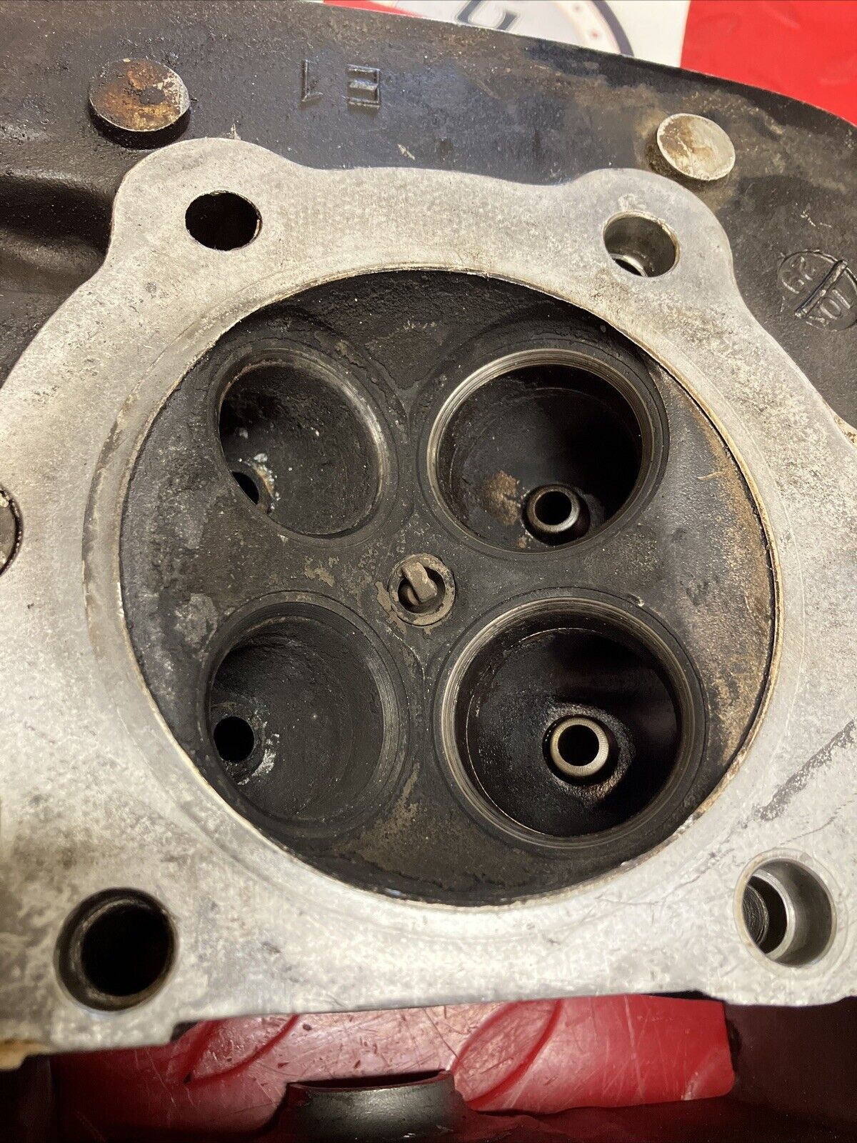 Honda XR350R 1985 cylinder head