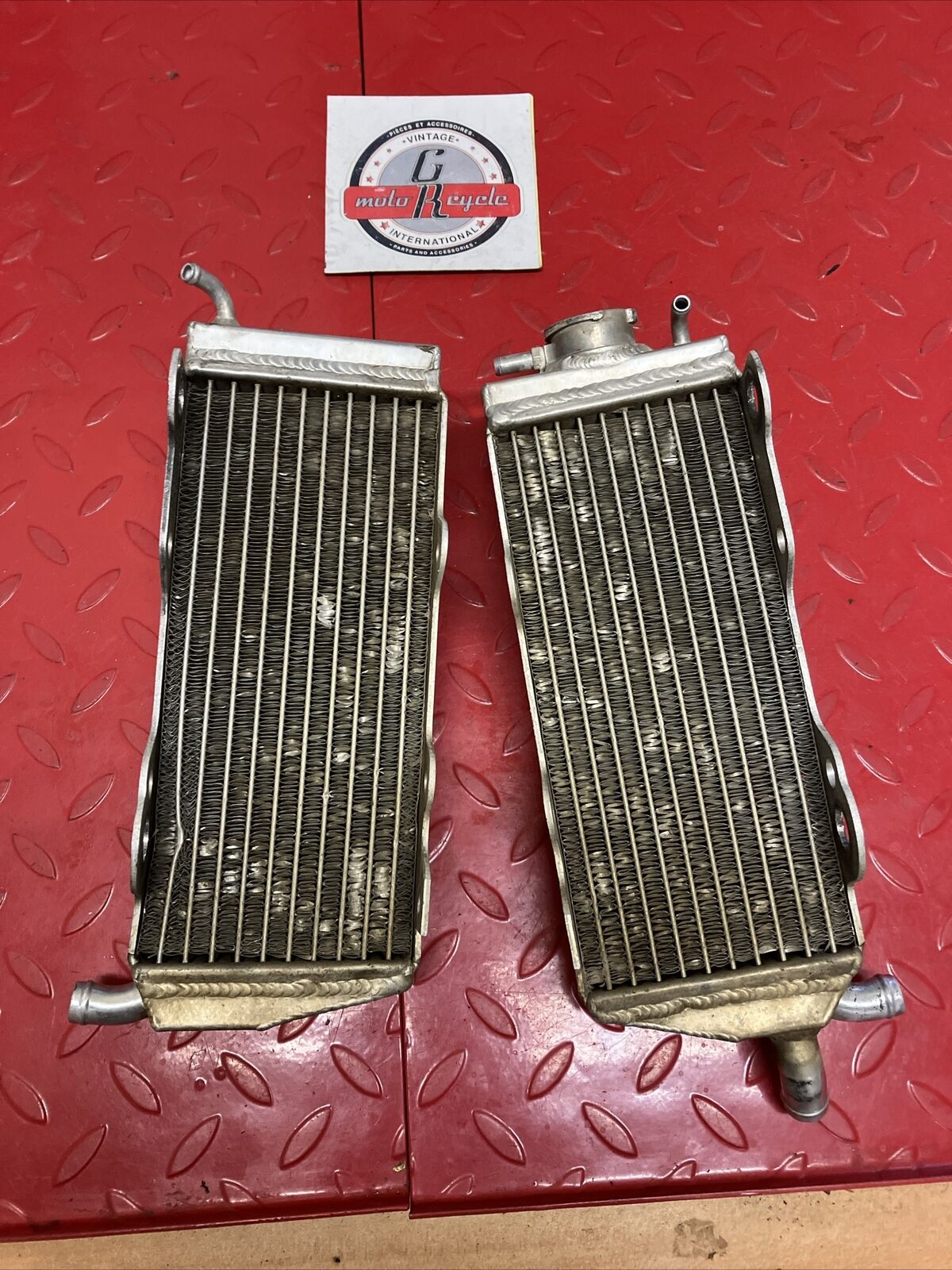 Honda CR250R 1990 GPI Radiator left right 1991