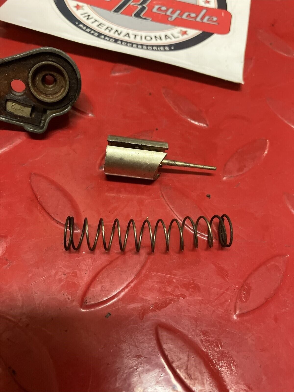 Yamaha MJ50 1982 Towny Carburetor throttle valve spring cap cover piston needle