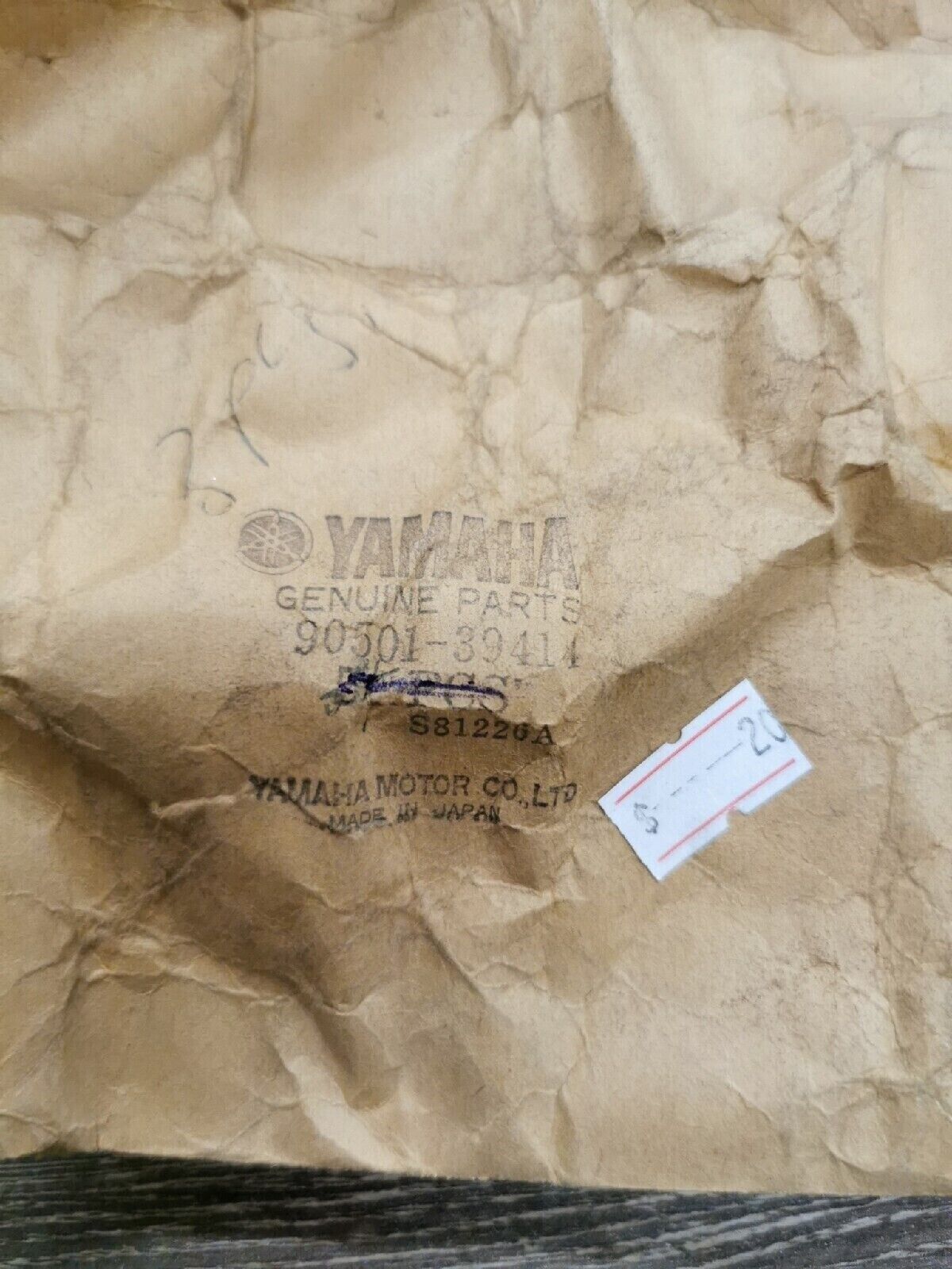 NOS YAMAHA SPRING COMPRESSION 90501-39414-00 Y55