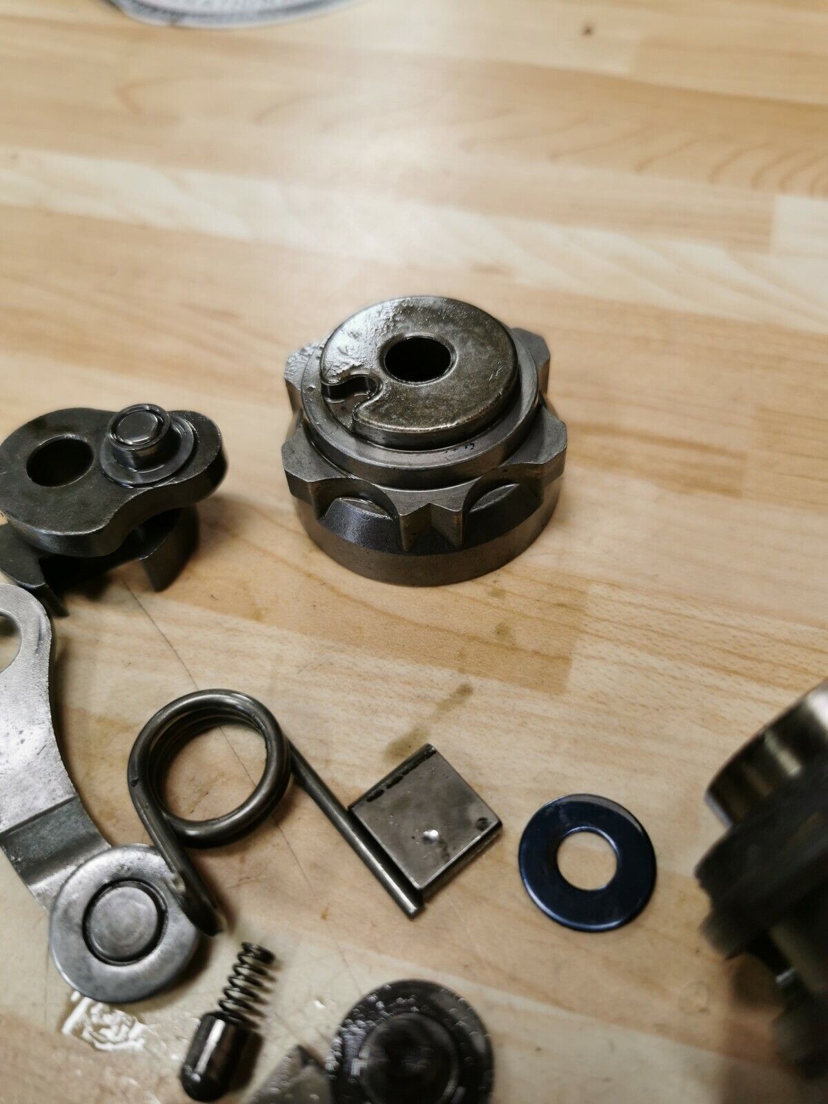 Honda CR80R 1984 transmission gearshift gear shift drum cam stopper arm