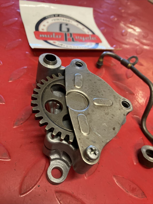 Honda XL350R 1986 oil pump line hose pipe