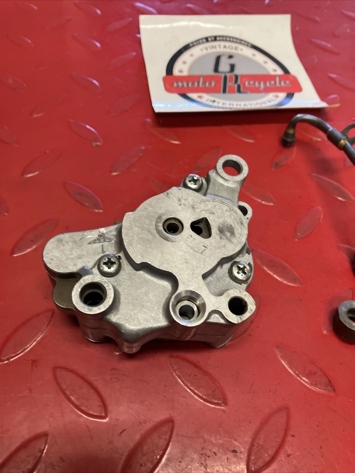 Honda XL350R 1986 oil pump line hose pipe