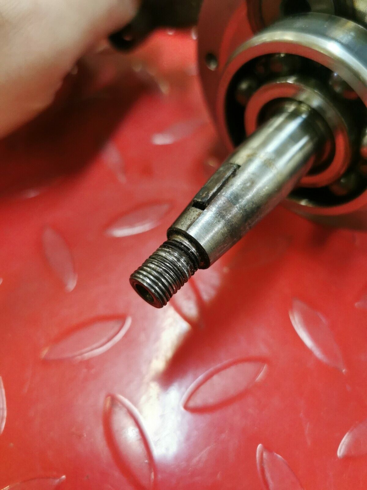Suzuki RM125 2001 crankshaft crank shaft 2002 2003 hot rods 12200-36F01