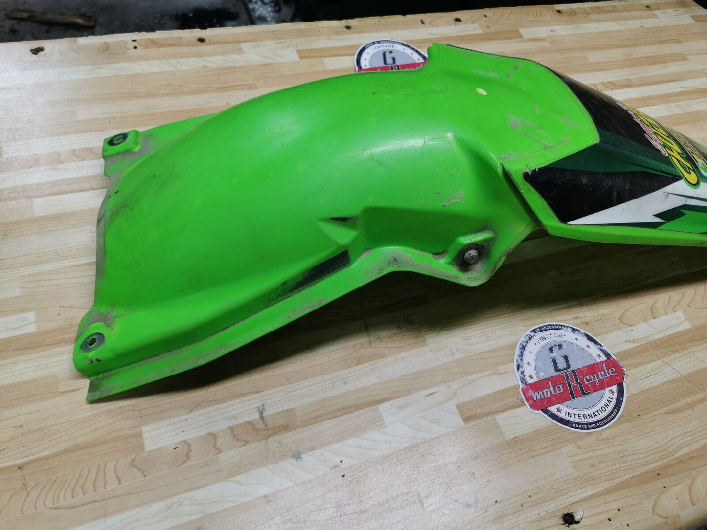 Kawasaki KX250F 2005 rear back fender plastic fairing