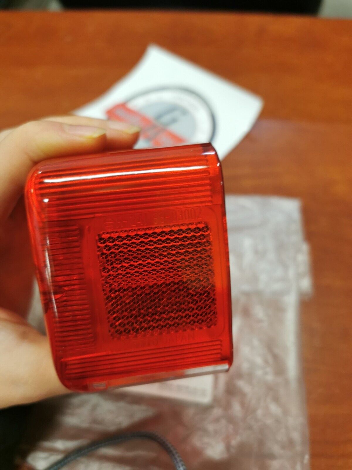 NEW NOS Yamaha YFM250 YFM350 YFM400 YFM600 TAILLIGHT LENS 1K8-84521-00-00 Y92