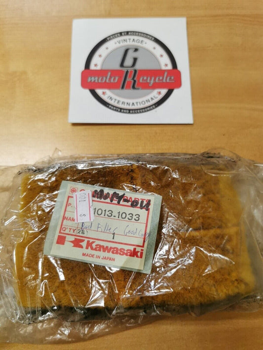 Nos Kawasaki KD125 KD175 1976 - 1979  Element air Filter 11013-1033 11014-011 K3