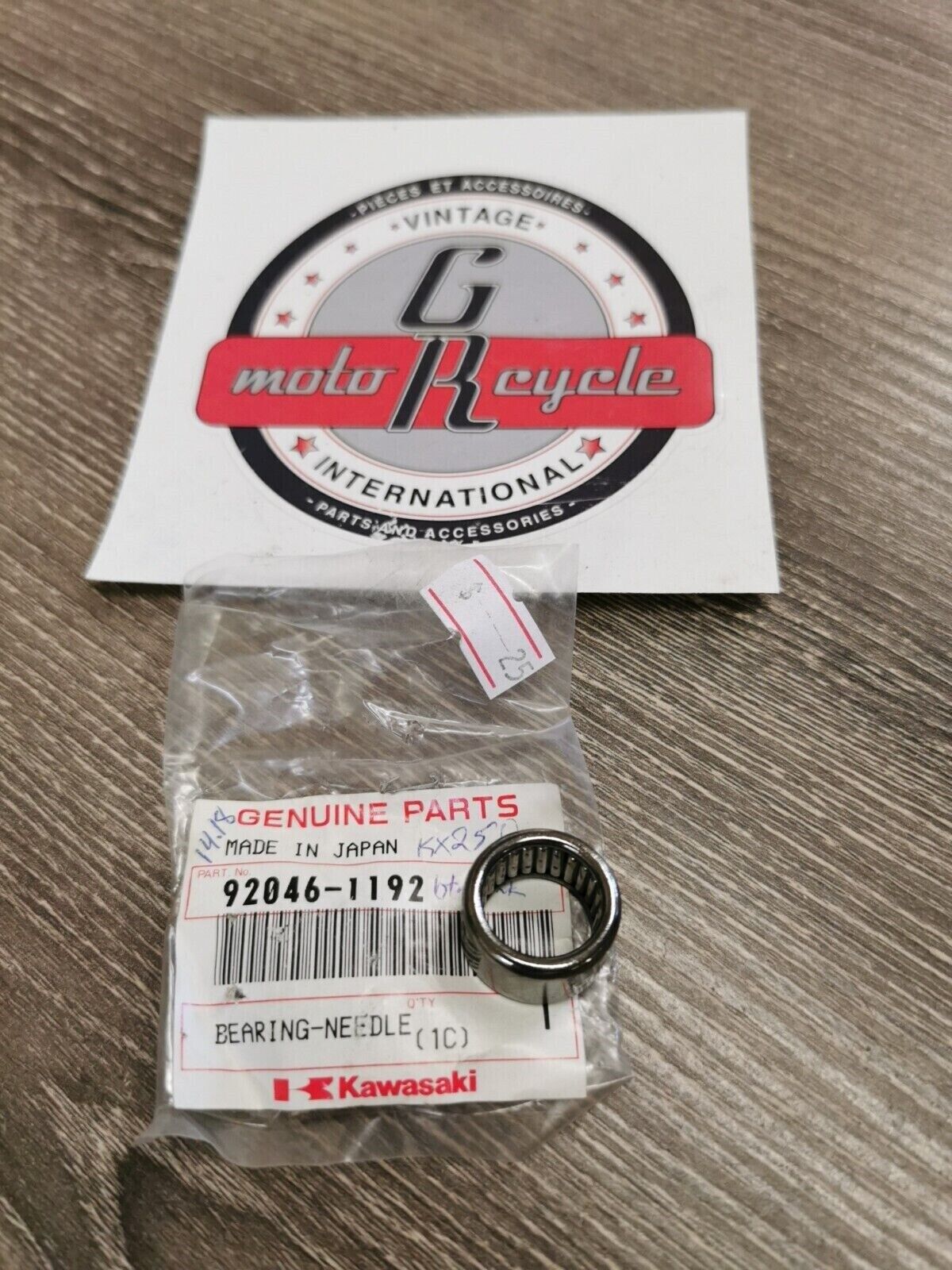 NOS KAWASAKI KX100 KDX220R KX65 KX80 KX500 KX85 NEEDLE BEARING 92046-1192 K30