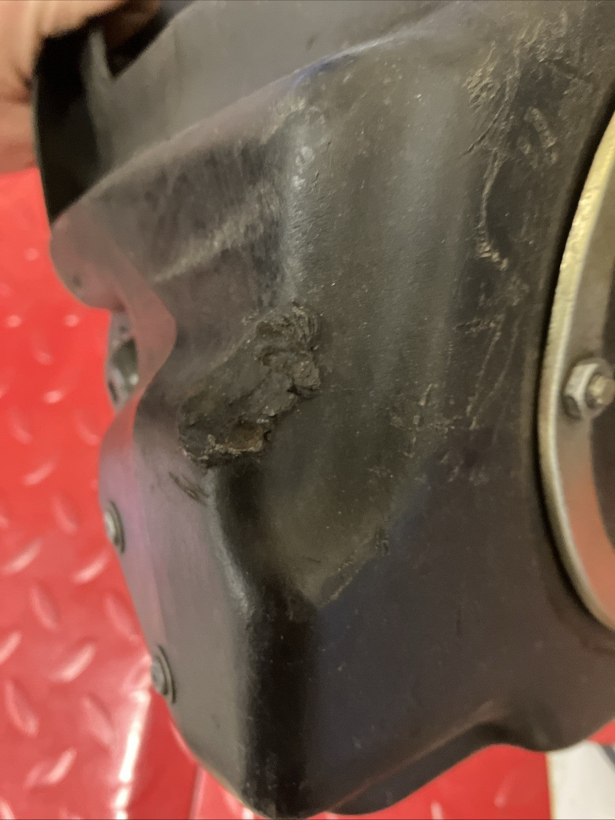 Honda CR250R 1985 Airbox air box cleaner filter housing boot