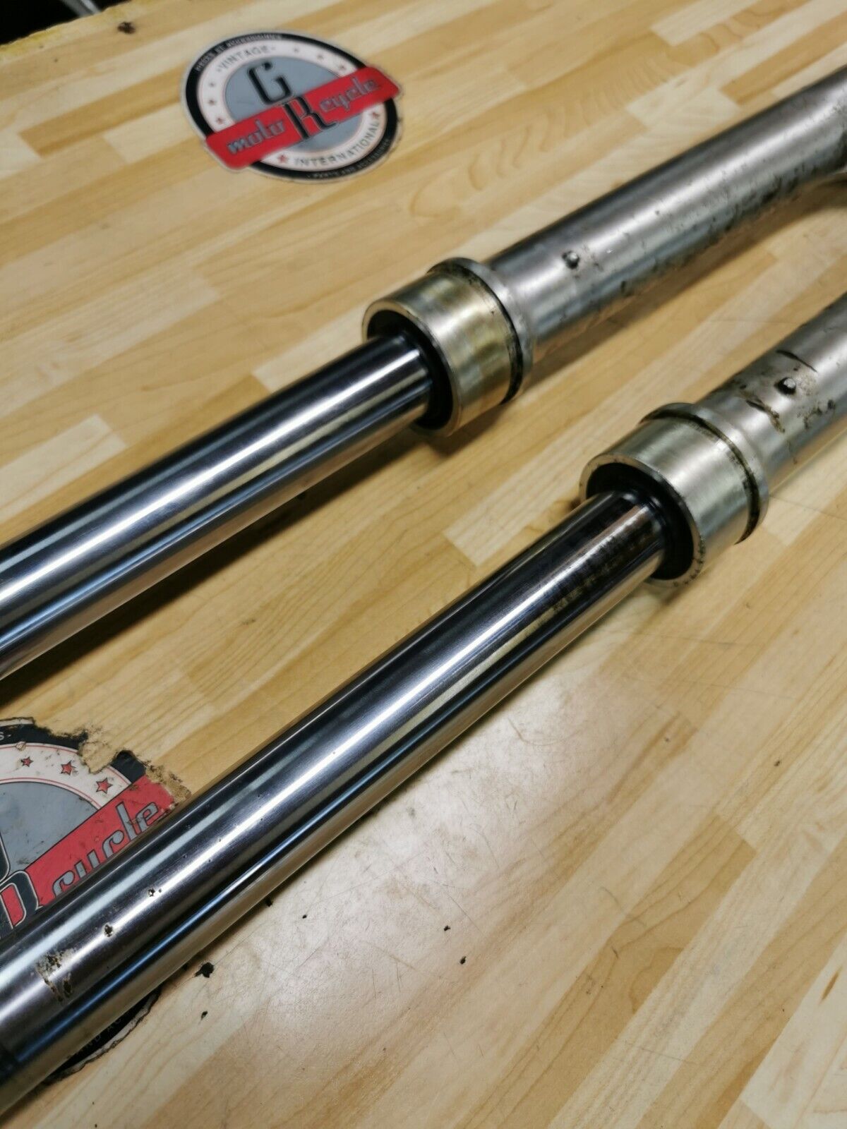 Yamaha DT125 1980 front fork shock absorber suspension MX175 1979 1981
