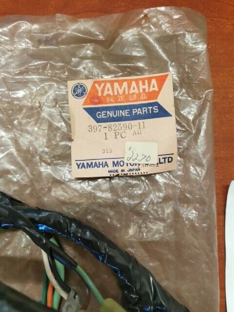 NOS Yamaha 1974 - 76 RD200 WIRE HARNESS 397-82590-11-00 SUB 397-82590-12-00 Y140