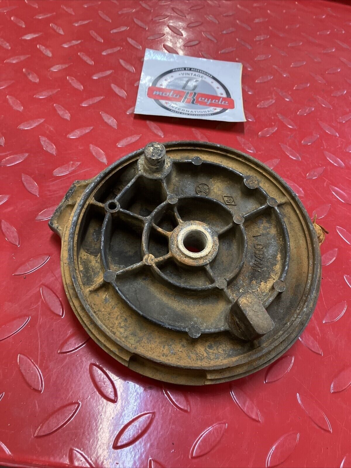 Yamaha YZ400 1977 Rear brake panel plate drum YZ250 1978 TT500 1979 1980 1981