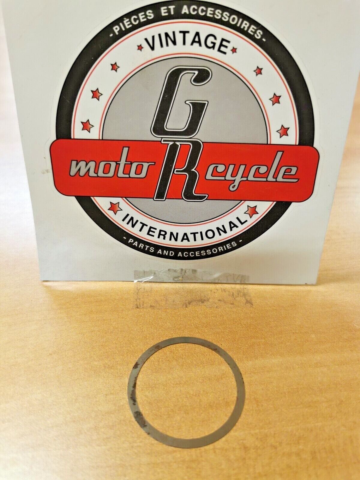 NOS CAN-AM TNT MX TRANSMISSION MAIN SHAFT BEARING SHIM 0,1 MM 420-227-522  CA3