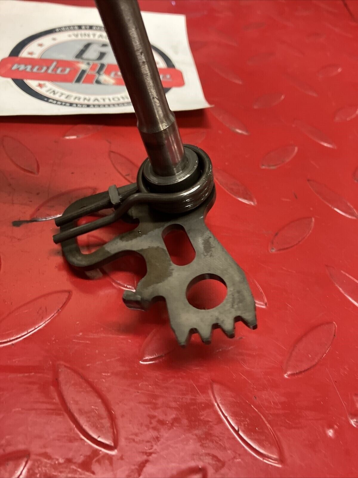 Yamaha DT250 1977 Transmission gearshift shift shaft spindle DT400 1978 YZ250D