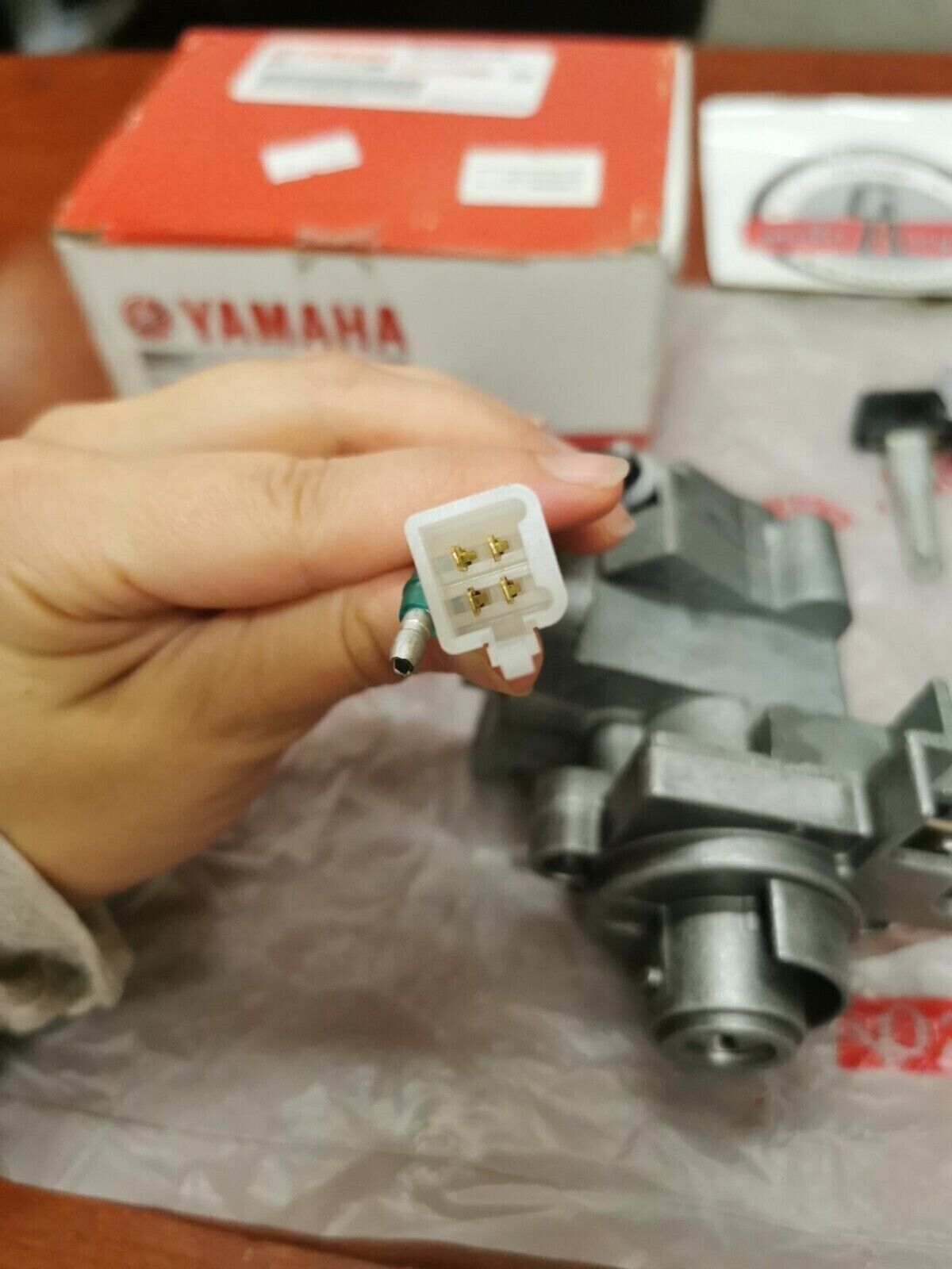 NEW Yamaha YW50 MAIN SWITCH STEERING 5PJ-H2501-00-00 Y85