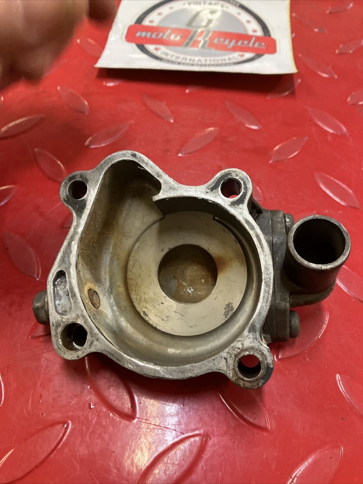 Suzuki RM125 1985 water pump waterpump cover 1981 1982 1983 1984 2