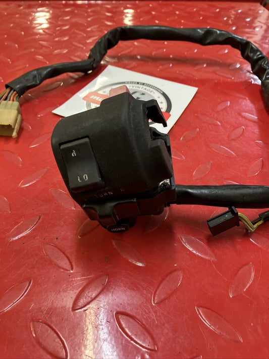 Kawasaki VN750 1986 Vulcan 750 left handle turn signal light switch control