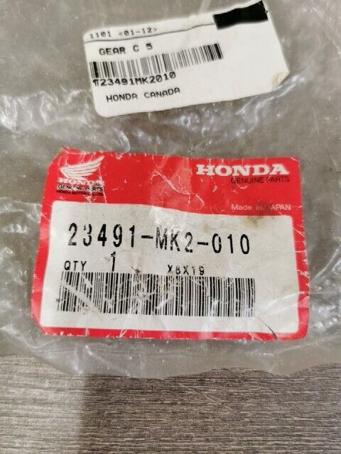NOS HONDA XL600R 1987 XL600L GEAR COUNTERSHAFT FIFTH 21T 23491-MK2-010 H112